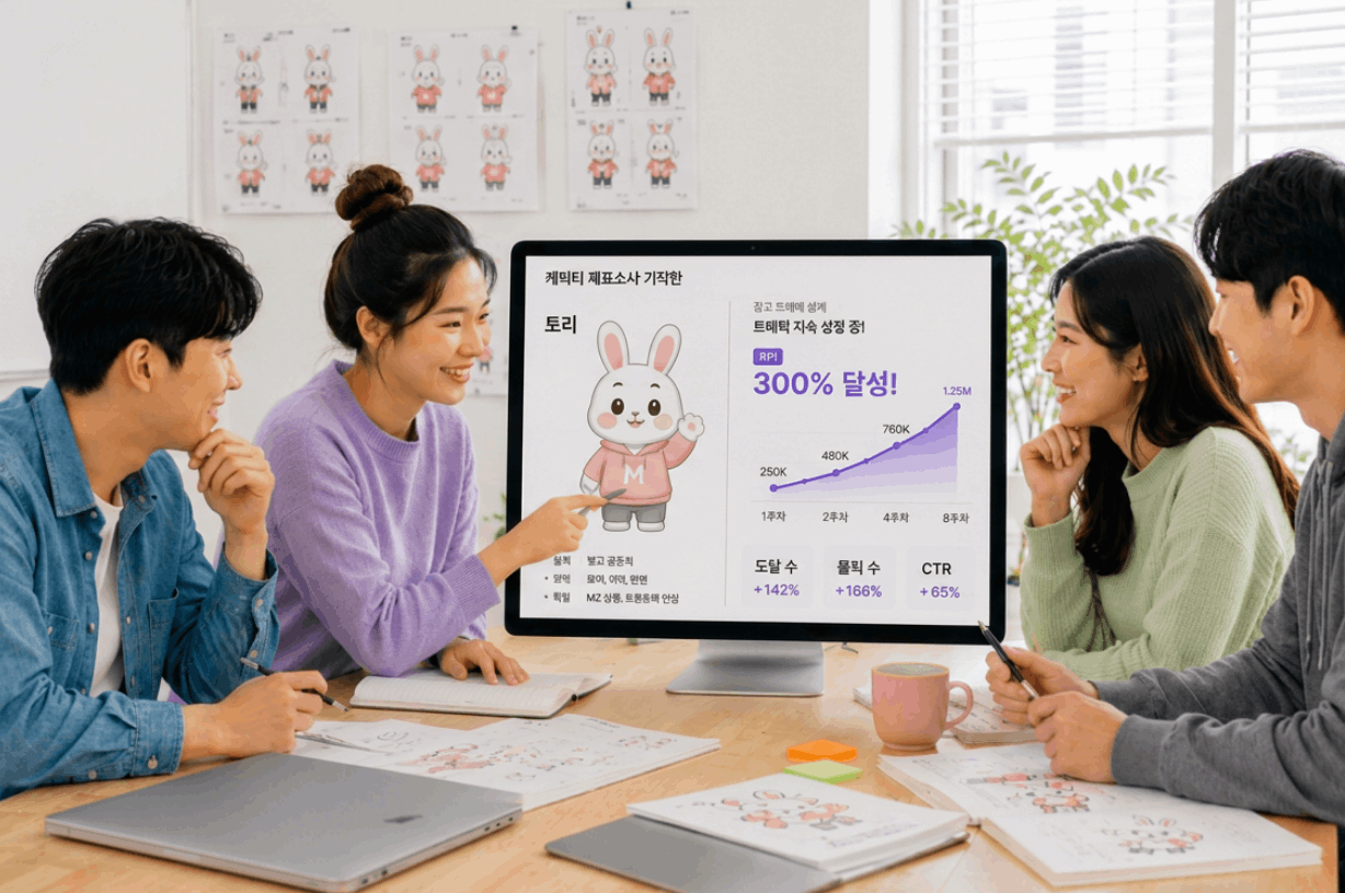 MZ 마케터 팀의 콘텐츠 전략 워크숍