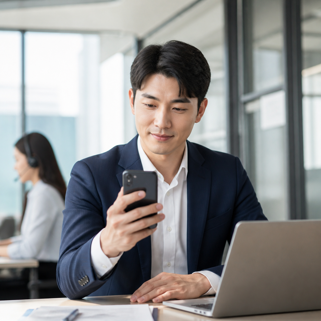 빠꼬미 브랜드의 모바일 서비스 이미지