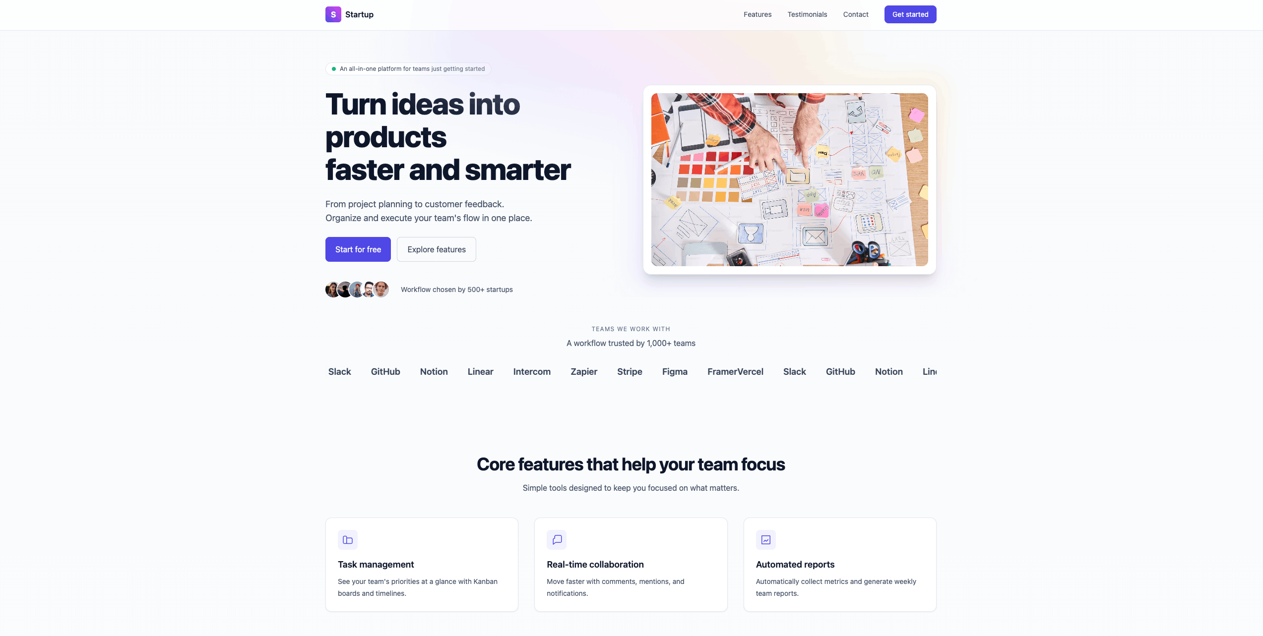 StartupHub - Turn ideas into products faster and smarter