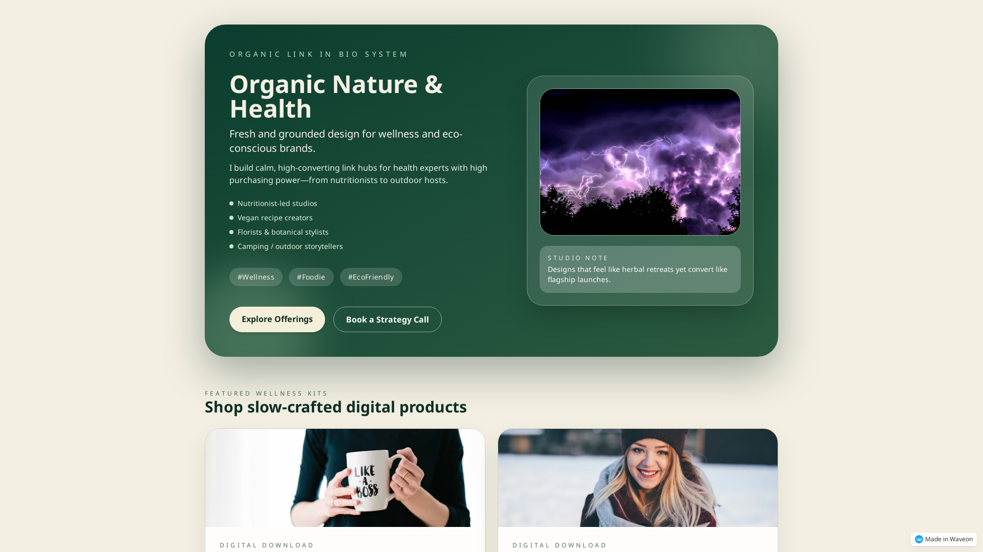 Organic Nature & Health