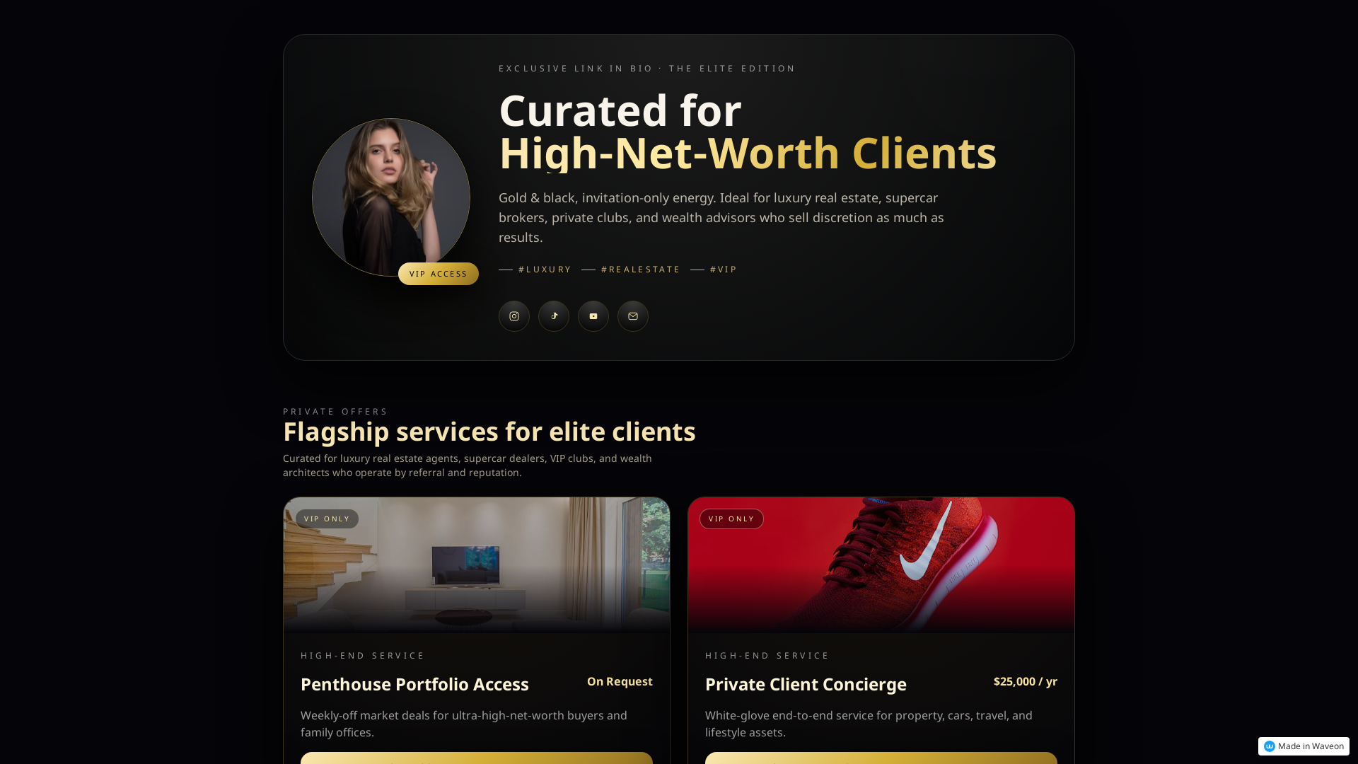 Exclusive Gold & Luxury Brand