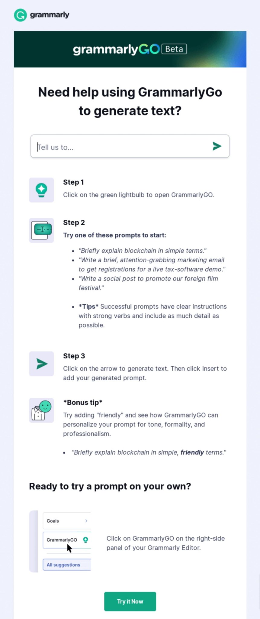 Grammarly AI Launch Tutorial Grammarly AI Launch Tutorial
