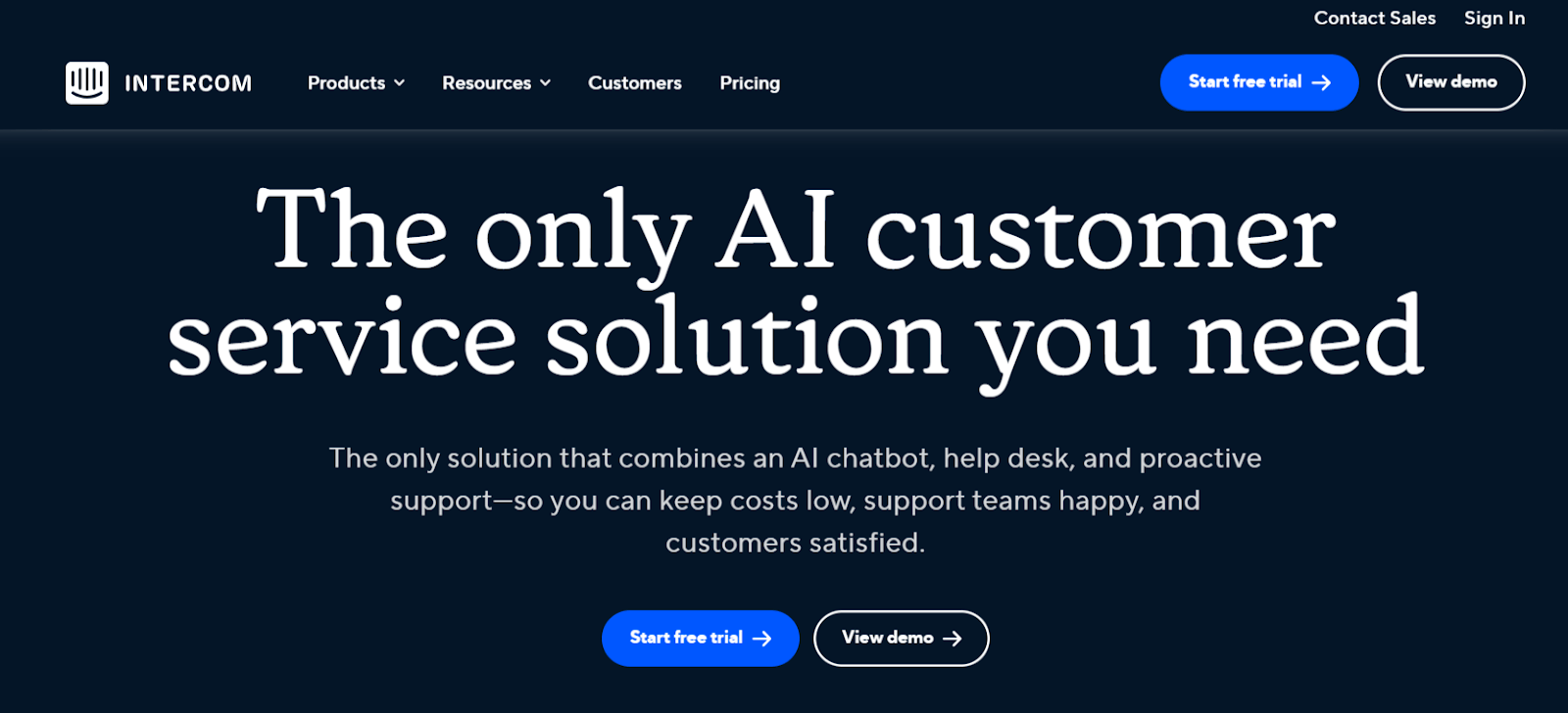 top marketing automation tools - intercom