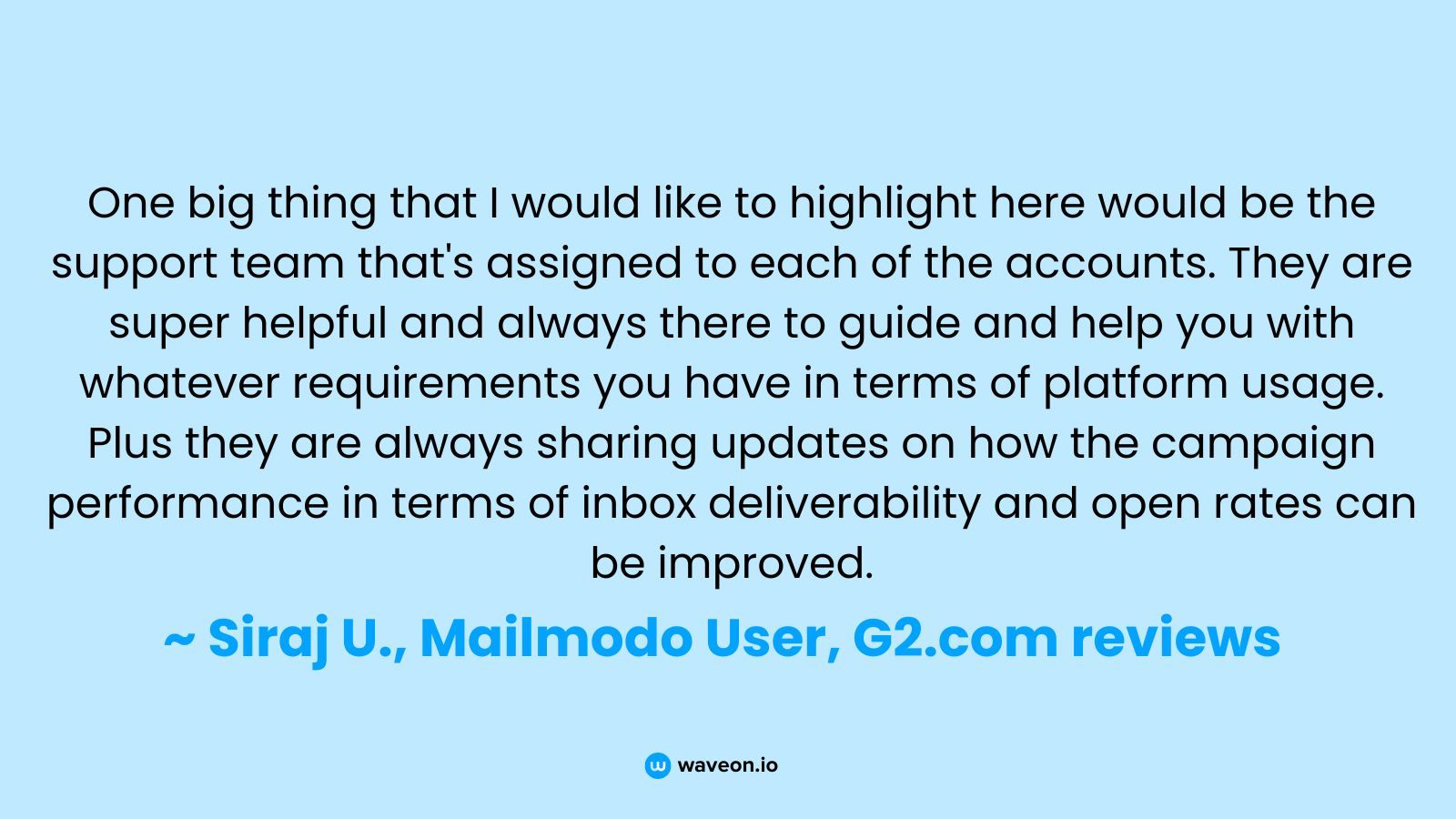 Mailmodo g2.com review