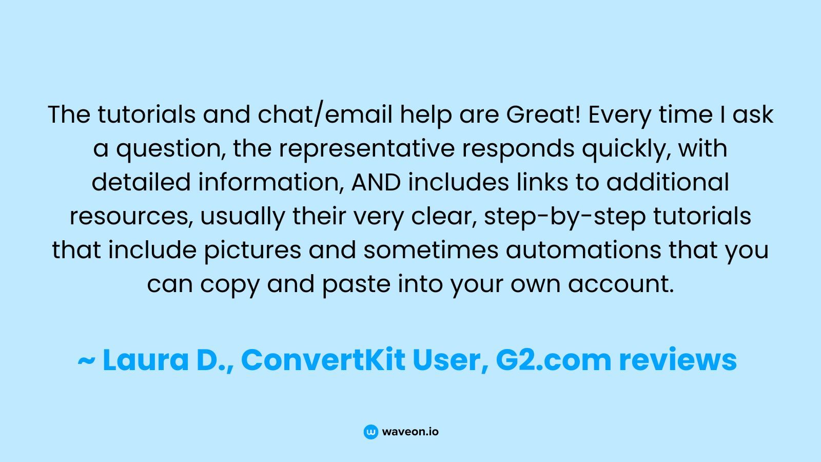 ConvertKit g2.com review