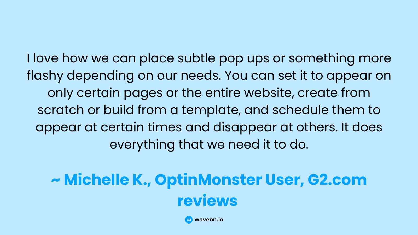 OptinMonster g2.com review