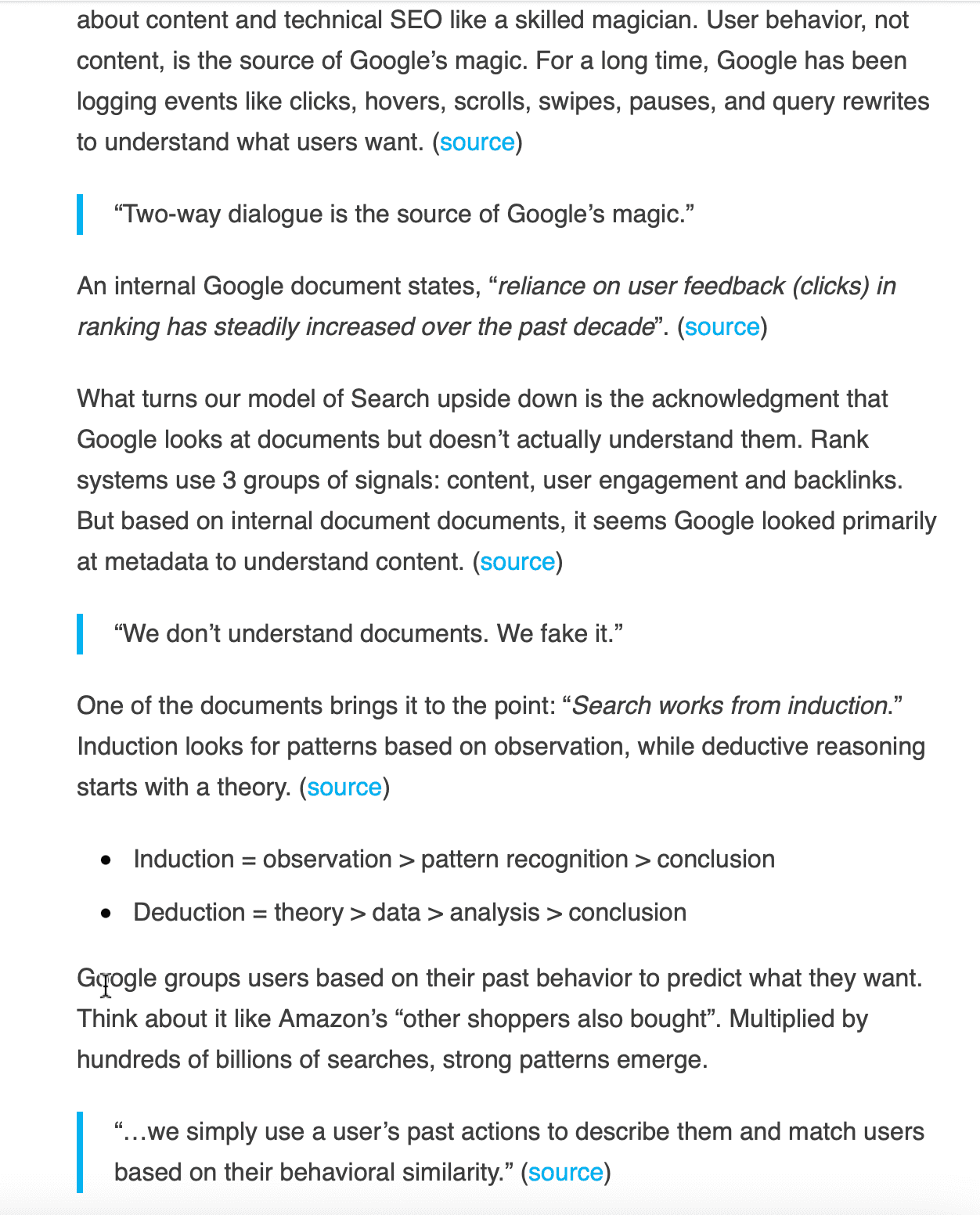 properly sourced newsletter