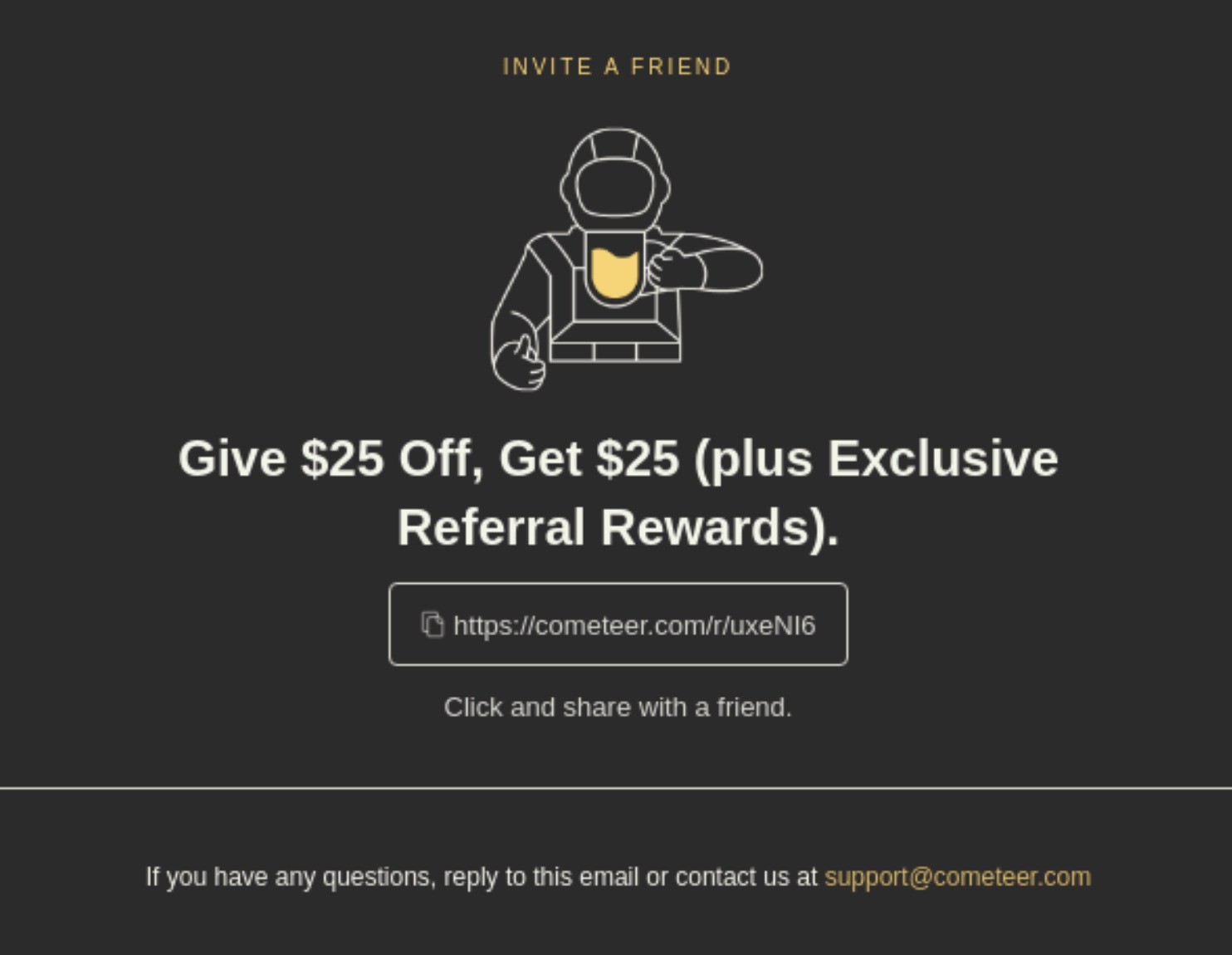 refer a friend email