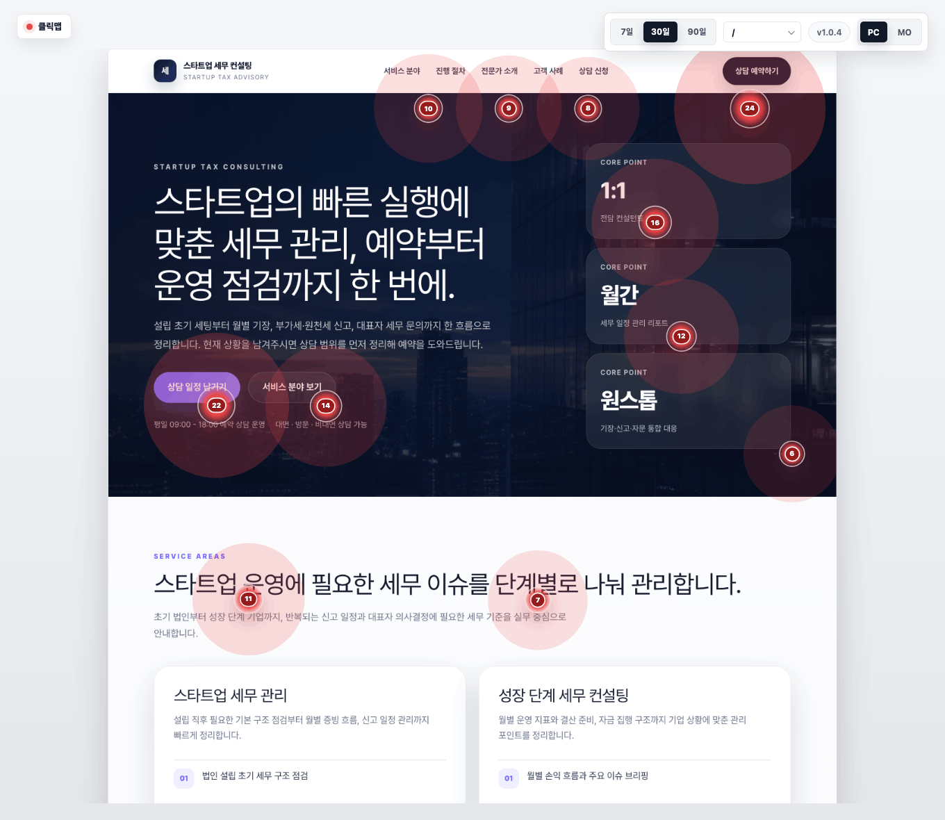Waveon 클릭맵·스크롤맵으로 전환율 개선하는 단계