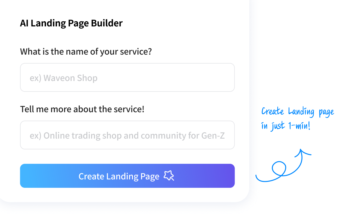 AI Page Generation Image